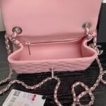 CHANEL 25S MINI FLAP BAG 18 IN PINK CALFSKIN - Image 15