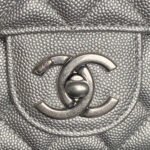 CHANEL 25S MINI FLAP BAG 18 IN DARK GRAY CALFSKIN - Image 3