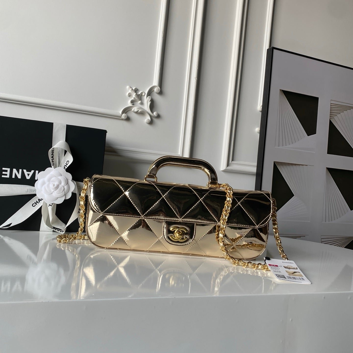 img_70762a6f_20251210_i1765382100902_5343_0_0_jpg CHANEL 25S FLAP BAG 29 IN METALLIC GOLD CALFSKIN - Image 1