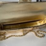 CHANEL 25S FLAP BAG 29 IN METALLIC GOLD CALFSKIN - Image 16