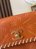 CHANEL 25S FLAP BAG 25 IN BROWN CALFSKIN WITH GOLD HARDWARE - Image 15