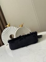 CHANEL 26S FLAP BAG 27 IN BLACK TWEED - Image 7
