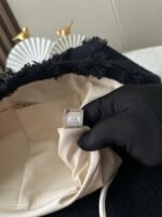 CHANEL 26S FLAP BAG 38 IN BLACK TWEED - Image 14
