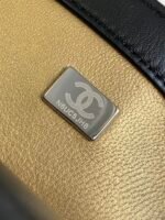 CC SMALL 20 FLAP BAG IN BLACK CALFSKIN - Image 15