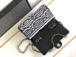 CHANEL 25S FLAP BAG 25 CM IN WHITE MIX BLACK SEQUINS - Image 14
