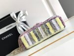 CC MINI 21 FLAP BAG IN COLORFUL WOOL TWEED - Image 14