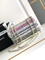 CC MINI 21 FLAP BAG IN COLORFUL WOOL TWEED - Image 2
