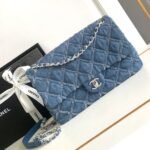 CC MINI 25 CLASSIC BAG IN BLUE COBALT DENIM - Image 10