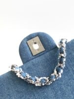 CC MINI 25 CLASSIC BAG IN BLUE COBALT DENIM - Image 15