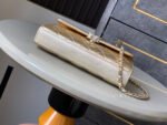 CHANEL 25S KELLY BAG 18 IN GOLD METALLIC LAMBSKIN WITH GOLD HARDWARE - Image 13
