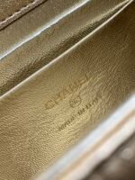 CHANEL 25S KELLY BAG 18 IN GOLD METALLIC LAMBSKIN WITH GOLD HARDWARE - Image 18