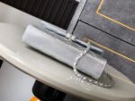CHANEL 25S KELLY BAG 18 IN SILVER METALLIC LAMBSKIN WITH SILVER HARDWARE STYLE 3 - Image 6