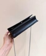 CHANEL 25S MINI FLAP BAG 19 IN BLACK CALFSKIN GOLD HARDWARE - Image 6
