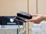 CHANEL 25S FLAP CHARM BAG 13 IN CHOCOLATE BROWN LAMBSKIN - Image 7