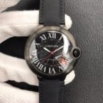 BALLON BLEU DATE 42MM AUTOMATIC STEEL PVD CASE BLACK DIAL - Image 11