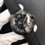 BALLON BLEU DATE 42MM AUTOMATIC STEEL PVD CASE BLACK DIAL - Image 12