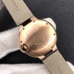 BALLON BLEU 33MM AUTOMATIC ROSE GOLD CASE BROWN LEATHER - Image 16
