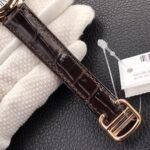 BALLON BLEU 33MM AUTOMATIC ROSE GOLD CASE BROWN LEATHER - Image 17