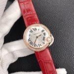 BALLON BLANC DE CARTIER QUARTZ ROSE GOLD CASE DIAMOND BEZEL - Image 3