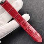 BALLON BLANC DE CARTIER QUARTZ STEEL CASE RED LEATHER - Image 9
