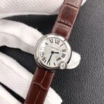 BALLON BLANC DE CARTIER QUARTZ STEEL CASE BROWN LEATHER - Image 13