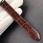 BALLON BLANC DE CARTIER QUARTZ STEEL CASE BROWN LEATHER - Image 9
