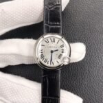 BALLON BLANC DE CARTIER QUARTZ STEEL CASE BLACK DIAL - Image 2