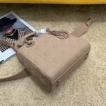 LADY MY ABC BAG 20CM BEIGE CANNAGE LAMBSKIN - Image 7