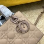 LADY MY ABC BAG 20CM BEIGE CANNAGE LAMBSKIN - Image 5