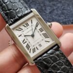 TANK SOLO XI 41 STEEL CASE BLACK LEATHER STRAP - Image 15