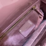 MINI LADY BAG 17 PINK PATENT CALFSKIN - Image 18