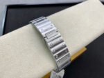SANTOS DE CARTIE LARGE STEEL CASE WHITE DIAL - Image 9