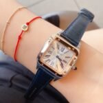 SANTOS DE CARTIE QUARTZ 28MM ROSE GOLD STEEL - Image 7