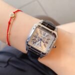SANTOS DE CARTIE QUARTZ 28MM STEEL CASE - Image 2