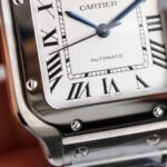 SANTOS LADY 35.1MM STEEL CASE WHITE DIAL - Image 13