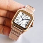 SANTOS LADY 35.1MM ROSE GOLD - Image 11
