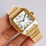 SANTOS LADY 35.1MM GOLD - Image 10