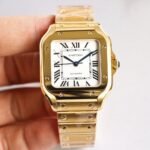 SANTOS LADY 35.1MM GOLD - Image 11