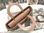 LARGE LADY BAG 32CM BEIGE CANNAGE LAMBSKIN - Image 17