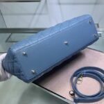 LARGE LADY BAG 32CM BLUE CANNAGE LAMBSKIN - Image 4