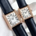 TANK SOLO QUARTZ DIAMOND BEZEL CALF SKIN - Image 10