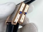 TANK SOLO QUARTZ DIAMOND BEZEL CALF SKIN - Image 11