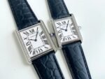 TANK SOLO QUARTZ DIAMOND BEZEL CROCODILE SKIN - Image 3