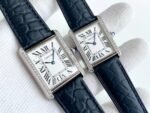 TANK SOLO QUARTZ DIAMOND BEZEL CROCODILE SKIN - Image 4