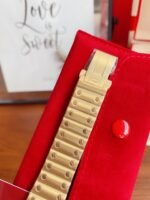 SANTOS LADY 35MM QUARTZ 35MM GOLD DIAMOND - Image 12