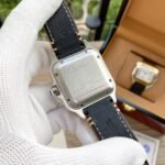 SANTOS 38MM GOLD STEEL AUTOMATIC LEATHER - Image 6