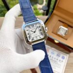 SANTOS 38MM STEEL AUTOMATIC LEATHER - Image 10
