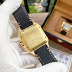 SANTOS 38MM GOLD CASE AUTOMATIC LEATHER - Image 7