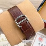 SANTOS 38MM ROSE GOLD STEEL AUTOMATIC LEATHER - Image 8