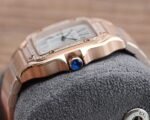SANTOS LADY 35MM QUARTZ 35MM ROSE GOLD DIAMOND - Image 17